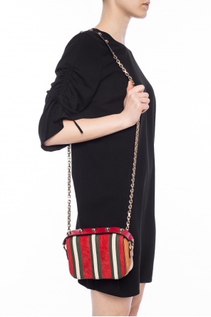 Striped shoulder bag, zdjęcie 2 Striped shoulder bag od Valentino Red